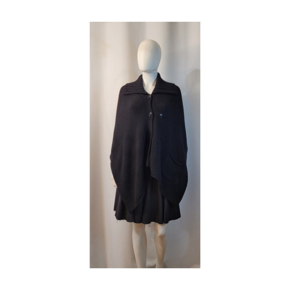 +J Jil Sander for Uniqlo Wool Knitted Cape